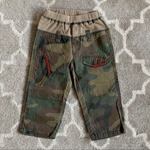 NWT IKKS camouflage pants